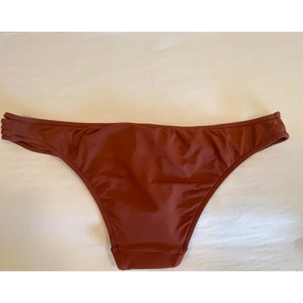 NWT: Seafolly Bikini Bottom in Brown Size 10